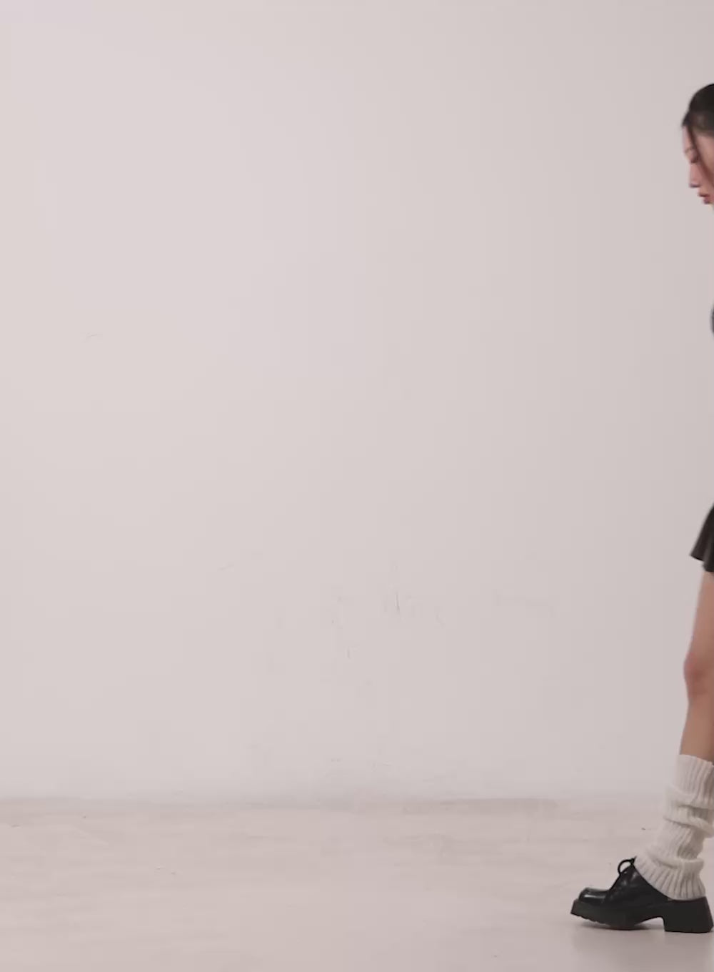 Plaid Pleated Mini Skirt CM528