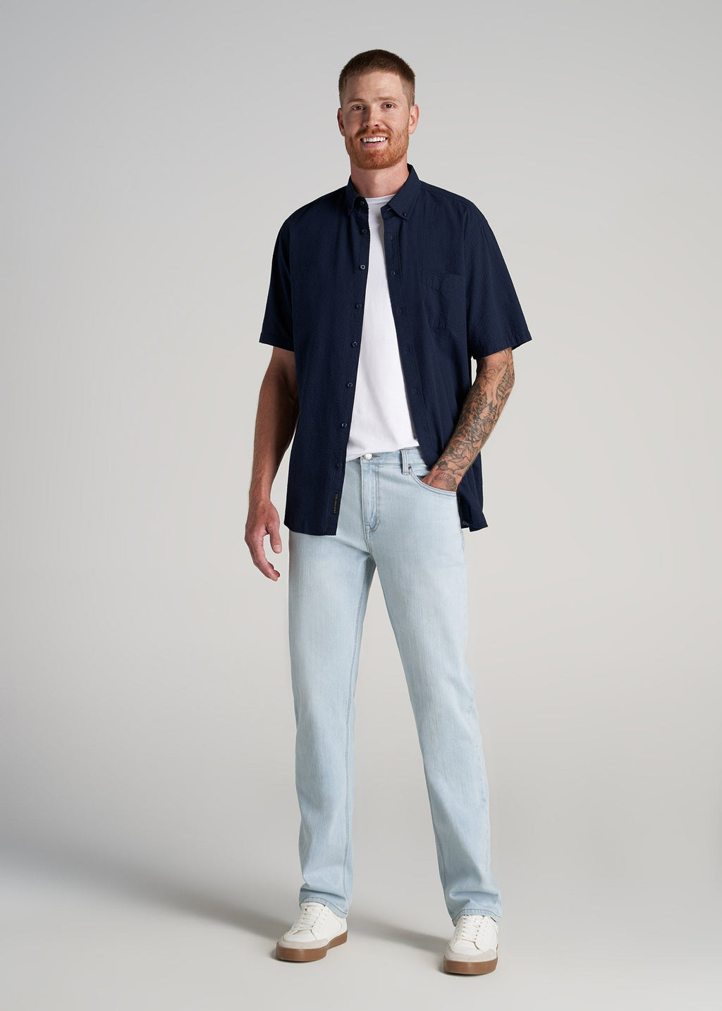 J1 STRAIGHT LEG Jeans for Tall Men in California Blue