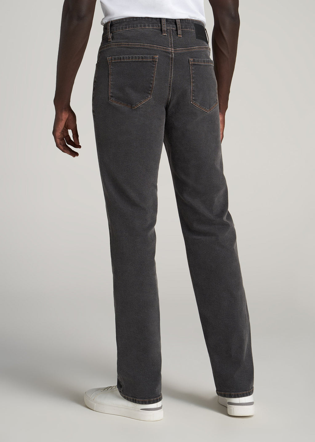 J1 STRAIGHT LEG Jeans for Tall Men in Dark Grey Denim