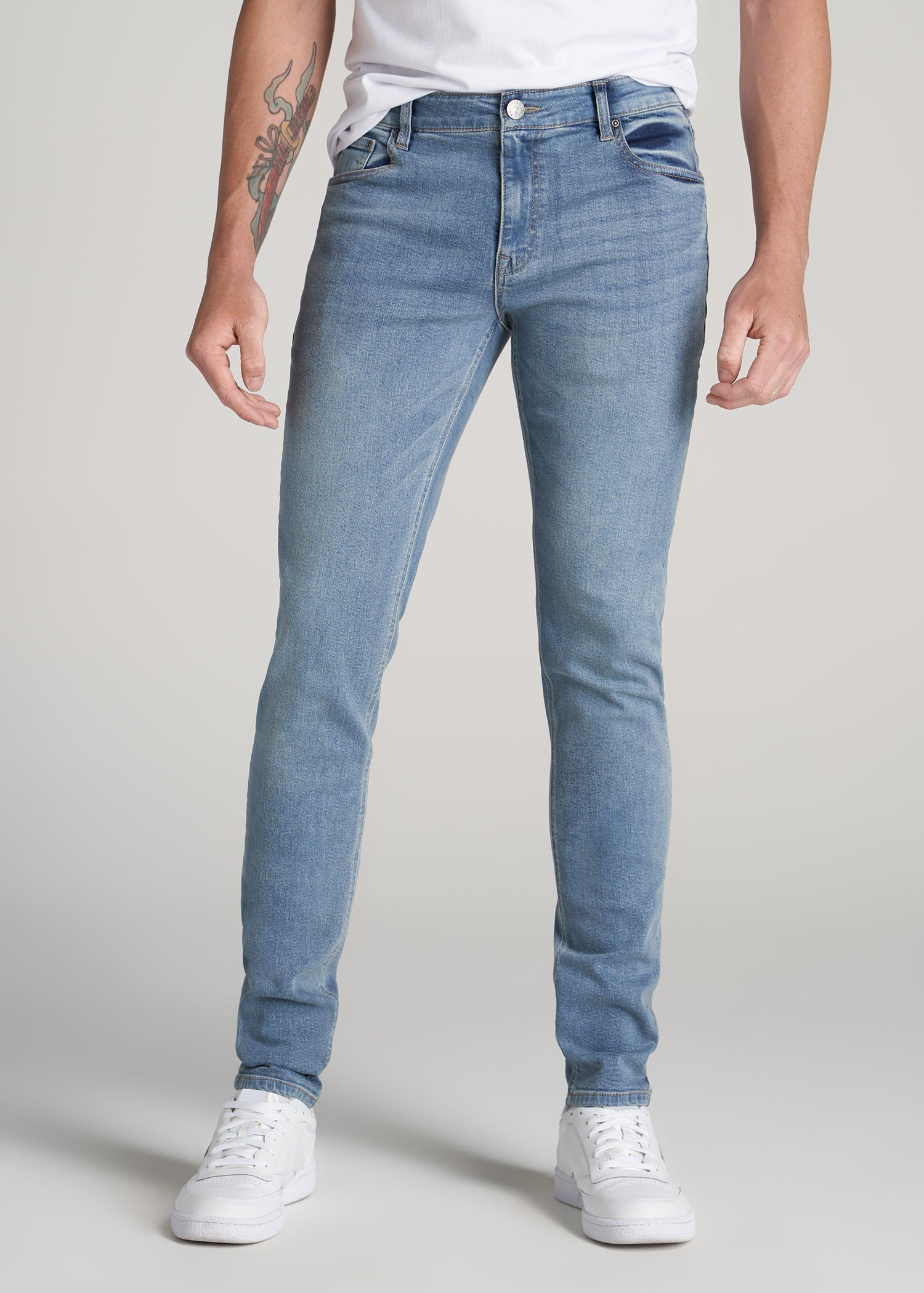 Travis SKINNY Jeans for Tall Men in New Fade