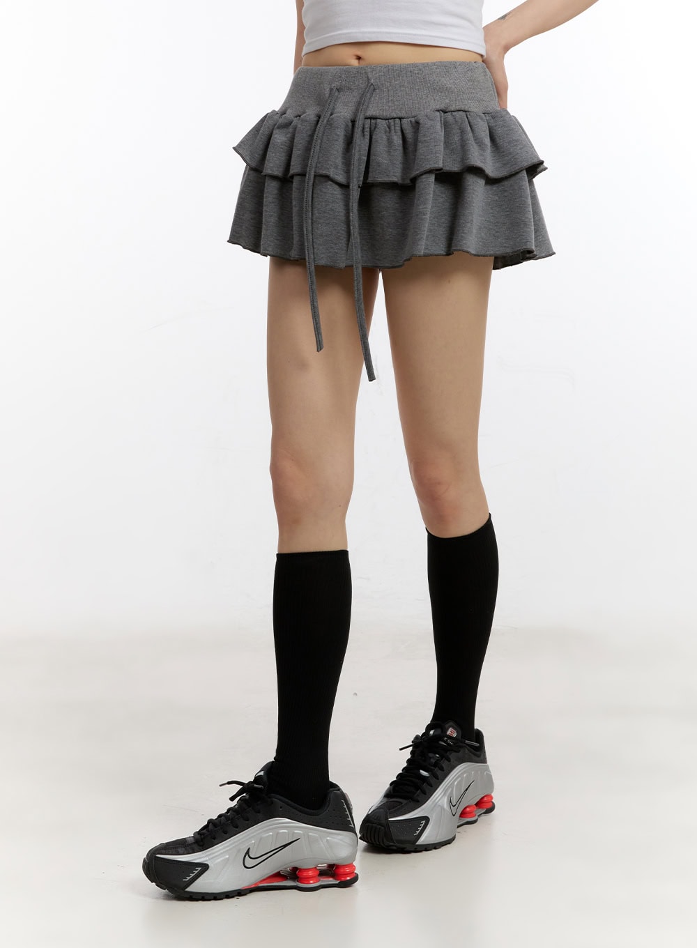 Frill Layered Mini Skirt CA508